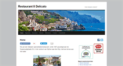 Desktop Screenshot of ildelicato.nl