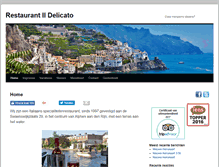 Tablet Screenshot of ildelicato.nl